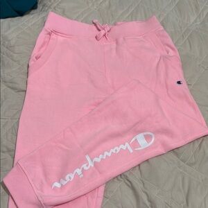 Champion Pink Sweatpants for Athleisure Comfort